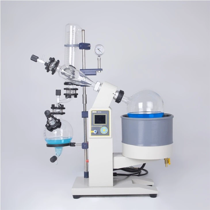Rotary Evaporator With Chiller And Vacuum Pump