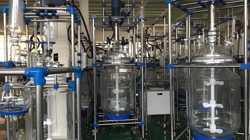 20L Glass Reactor | Shaanxi Achieve chem-tech 20L Glass Reactor | Shaanxi Achieve chem-tech